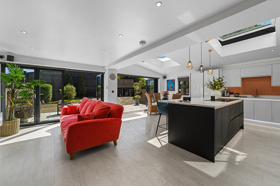 Five bedroom barn conversion in Stowmarket, Suffolk