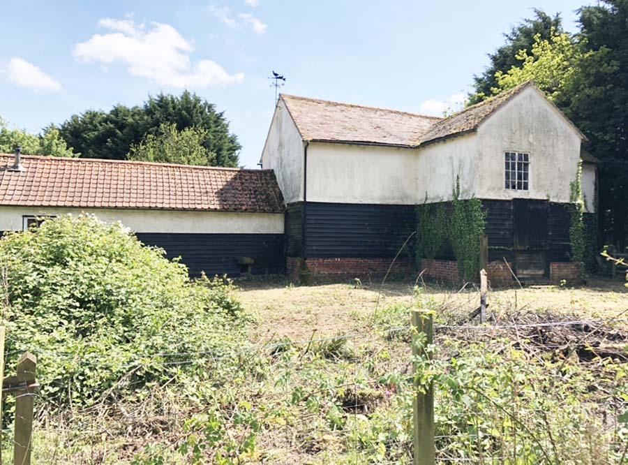 Unlisted barn for conversion near Dunmow, Essex