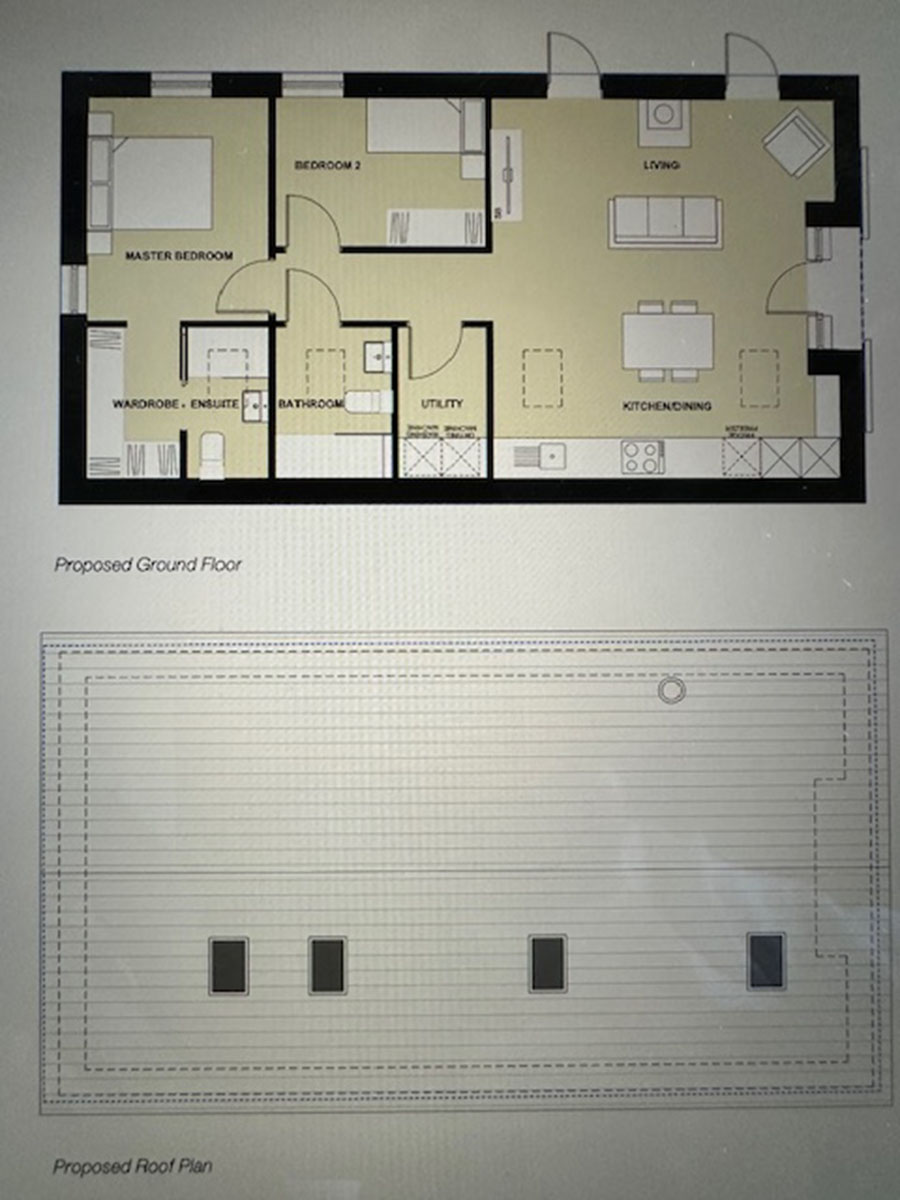 Floorplan of Unconverted barn for sale near Sevenoaks, Kent