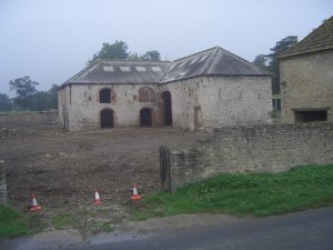 Dovecote and unconverted barn near Ripon, Yorkshire