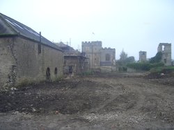 Stone built barn and dovecote with planning permission  between Ripon and Bedale in North Yorkshire