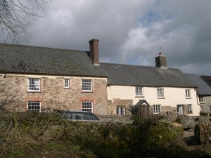 Devon long house in Witheridge, near Tiverton, Devon
