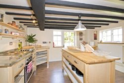 Cottage with a detached two storey barn in Lilbourne Furze, near Clifton upon Dunsmore, Warwickshire