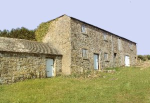 Unconverted barn for sale near Penzance, Cornwall