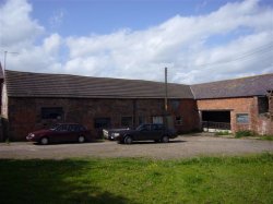 Farmhouse and barns in Higher Kinnerton, Flintshire, and close to Wrexham and Chester