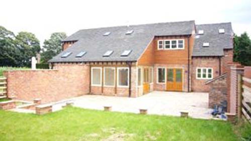Barn conversion in Alsager, Cheshire