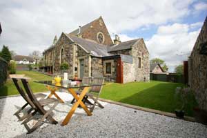 Seven bedroom contemporary church conversion in Stichill, near Kelso in the Scottish Borders