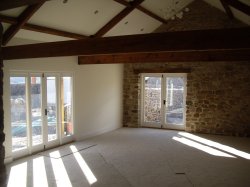 New barn conversion in Llanvair Discoed near Chepstow, Monmouthshire