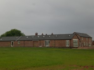 Converted barns in Chipnall, near Market Drayton