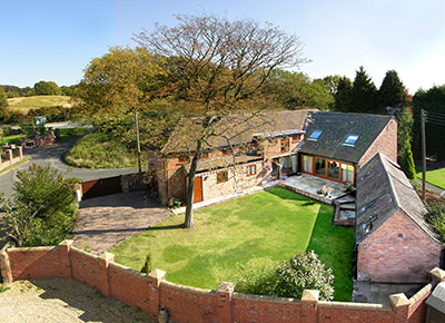 Barn conversion in Bromsgrove, Worcestershire