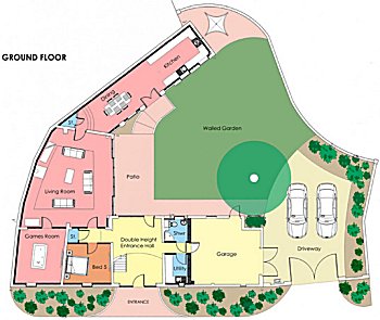 Floorplan of Barn conversion in Bromsgrove, Worcestershire