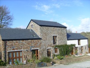 Converted water mill near Bude, Cornwall