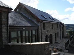 Two barn conversions, available as one lot or two separate lots, near Newbridge in North Gwent