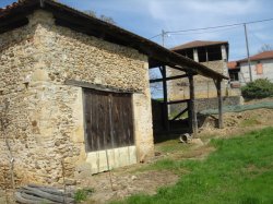 Unconverted barn near Lannemezan, Midi-Pyrenees region of France