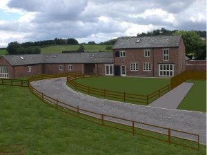 Barn conversion near Market Drayton, Shropshire