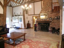 Four bedroom barn conversion set in two acres of gardens near Tonbridge, Kent