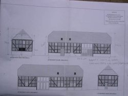 Three barns with planning consent for conversion near Redditch, Worcestershire