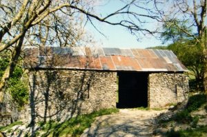 Unconverted barn near Llandovery,  Wales