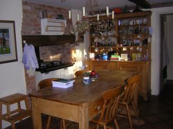 Thatched cottage with attached converted barn in Finningham, near Stowmarket in Suffolk