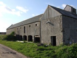 Unconverted steading with a renovated cottage in Deskford, near Buckie, Moray