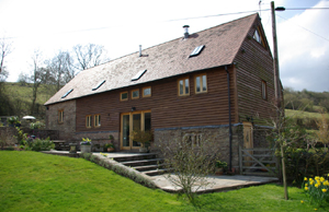 Barn conversion near Hereford, Herefordshire