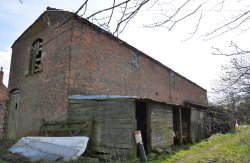 Unconverted barn with planning permission for conversion near Lutterworth, South Leicestershire