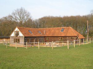 Barn conversion in Rusper, near Horsham, West Sussex