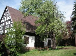 House with two unconverted barns in Dietenhofen, Bavaria, Germany