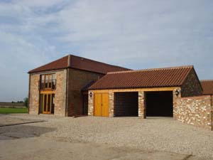 Barn conversion near Horncastle and Lincoln