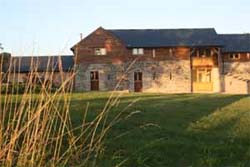 Two newly converted barns for sale near Welshpool, in Montgomeryshire