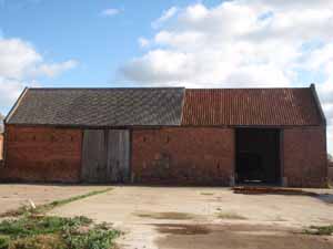 Barn for conversion in Elston, Nottinghamshire