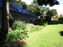 Barn conversion for sale with separate annexe, land and outbuilding near Newport, Gwent