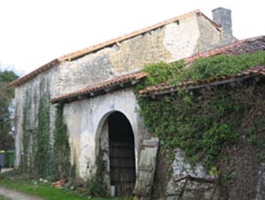 Unconverted barn near Angoulême, France