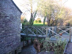 Three bedroom barn conversion with a large garden in Llangeview, near Usk, Gwent