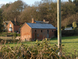Unconverted barn for sale with planning permission in Oulton, near Norbury, Staffordshire