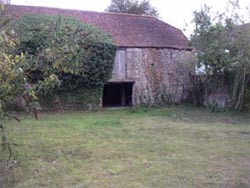 Unconverted barn with planning permission near Maidstone, Kent