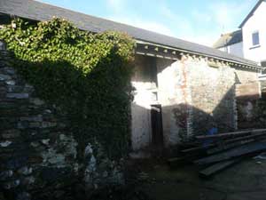 Barn with planning permission near Barrow in Furness, Cumbria