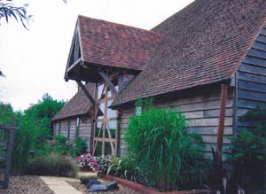 Barn conversion in Wingham, near Canterbury, Kent