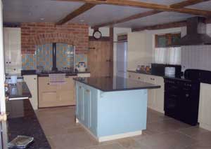 Four bedroom barn conversion in a rural location near Dunmow in Essex