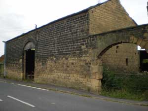 Unconverted barns with plot in Wintersett, near Wakefield