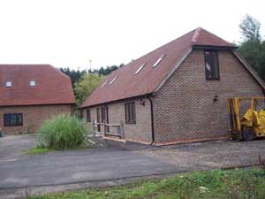 Pair of barns for sale with land near Uckfield,  East Sussex