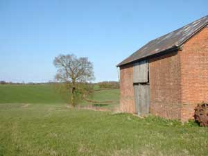 Unconverted barn with land Peasenhall, Suffolk