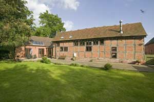 Five bedroom barn conversion in Ullenhall, near Henley in Arden, Warwickshire