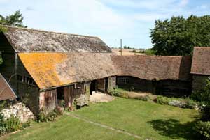 Unconverted barn and cottage near Ashford, Kent