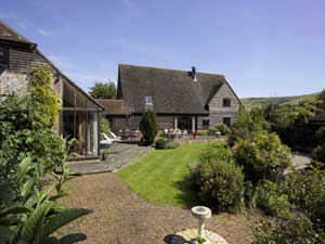 Barn conversion within the South Downs National Park near Lewes in East Sussex