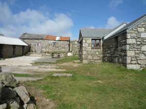 Barns for sale in  courtyard setting in West Penwith, Cornwall, near St. Just and Penzance 