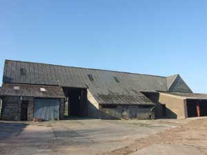 Unconverted barn near Brecon, Powys