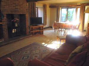 Barn conversion with self contained cottage in Swanton Abbott, Norfolk