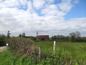 Barn with planning permission for conversion in Tronget, Allier in the Auvergne region of France